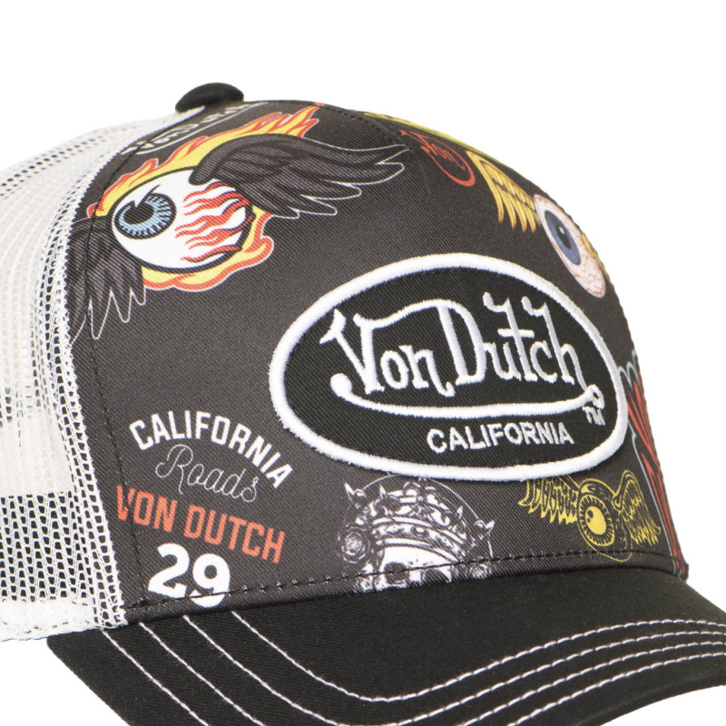 Casquette-Vondutch-Noire-Trucker-Snapback-SUBLI-ref-VD-SUBL-16