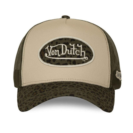 Casquette-Von-dutch-Trucker-Léopard-ref-VD-CLA11