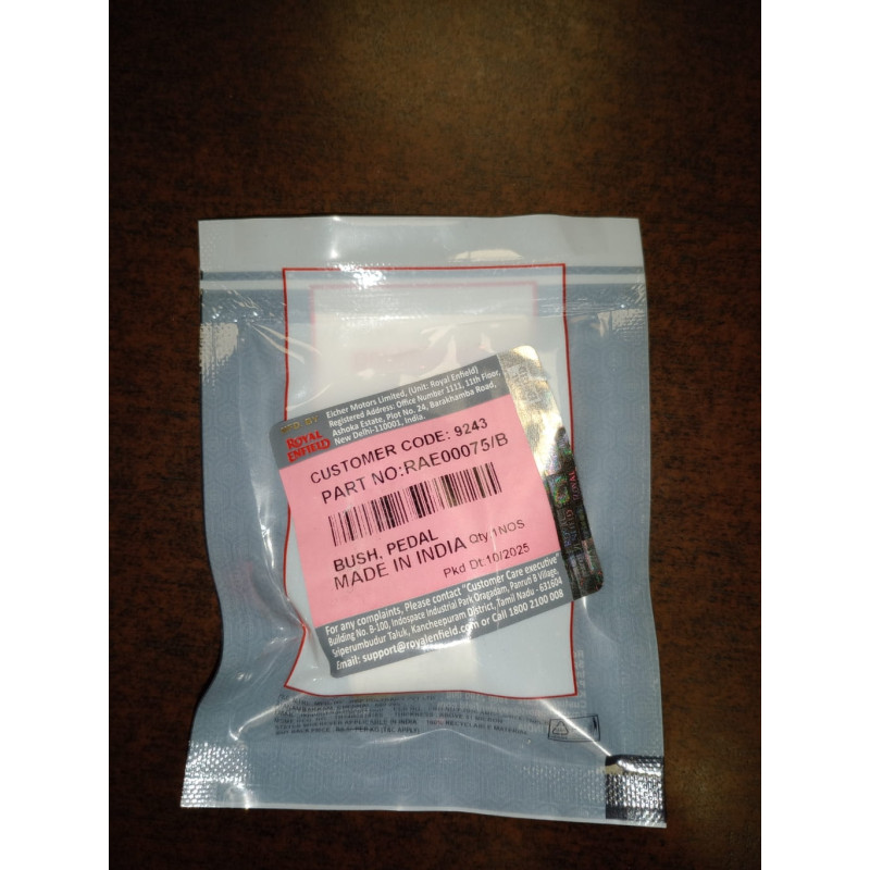 Entretoise-pédale-de-frein-pour-Royal-Enfield-ref-RAE00075B
