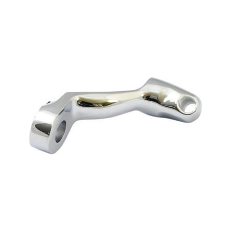 Support-gauche-de-repose-pied-pilote-Chromé-pour-XL-Sportster-de-1986-à-1990-ref-994886
