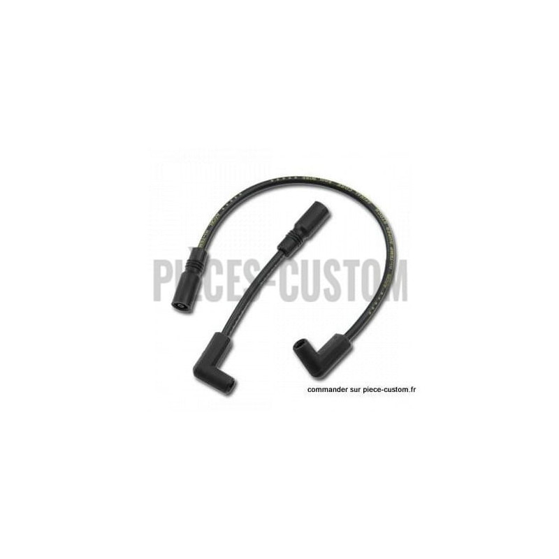 Câbles-de-bougie-Accel-8-mm-Noir-Softail-de-2000-à-2017-ref-668068