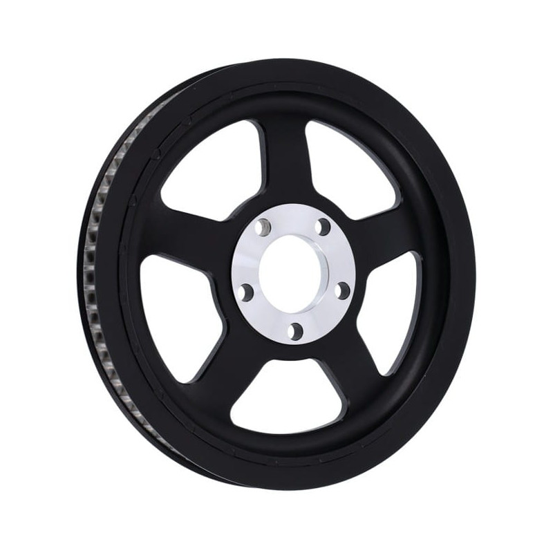 Poulie-noire-de-type-origine-68-dents-largeur-1-1-8-pouce-pour-Sportster-de-2007-à-2022-ref-520253
