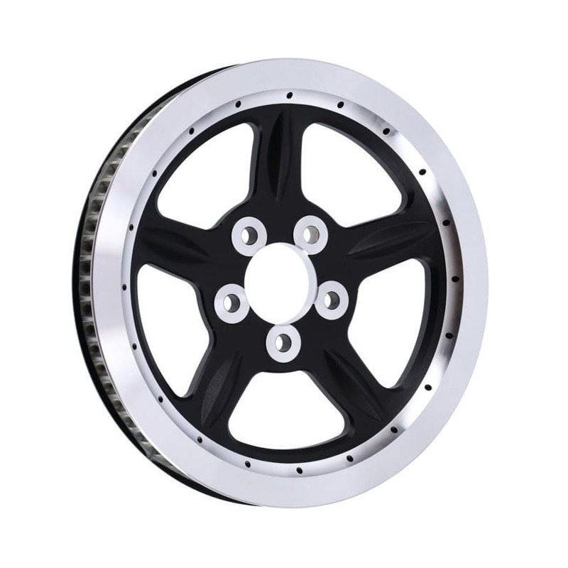 Poulie-noire-de-type-origine-68-dents-largeur-1-1-8-pouce-pour-Sportster-de-2007-à-2022-ref-520253