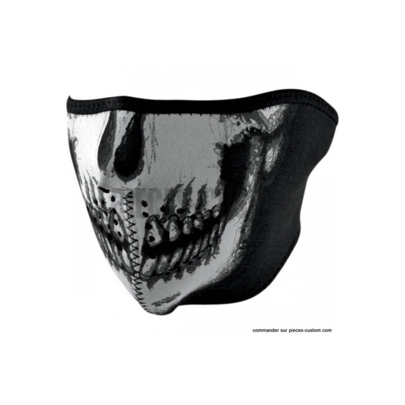 Masque-néoprène-Tête-de-mort-noir-ref-25030060