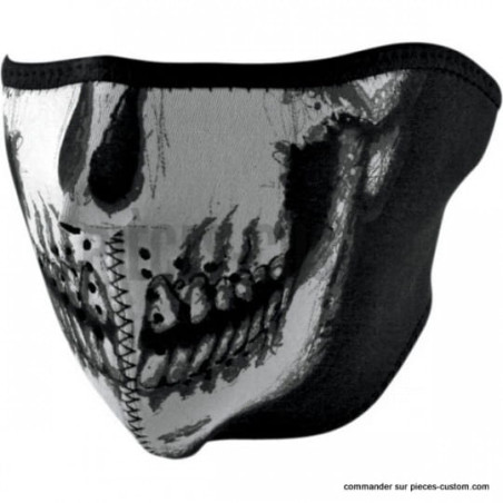 Masque-néoprène-Tête-de-mort-noir-ref-25030060