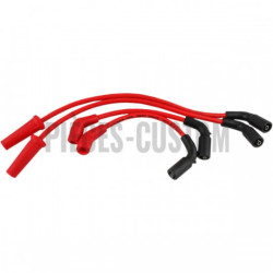 Fils-de-bougie-8-mm-rouge-Accel-modèles-Softail-de-2018-à-2026-ref-21040333