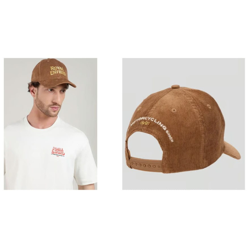 Casquette-CORE-marron-Royal-Enfield-ref-RLCCAO250016