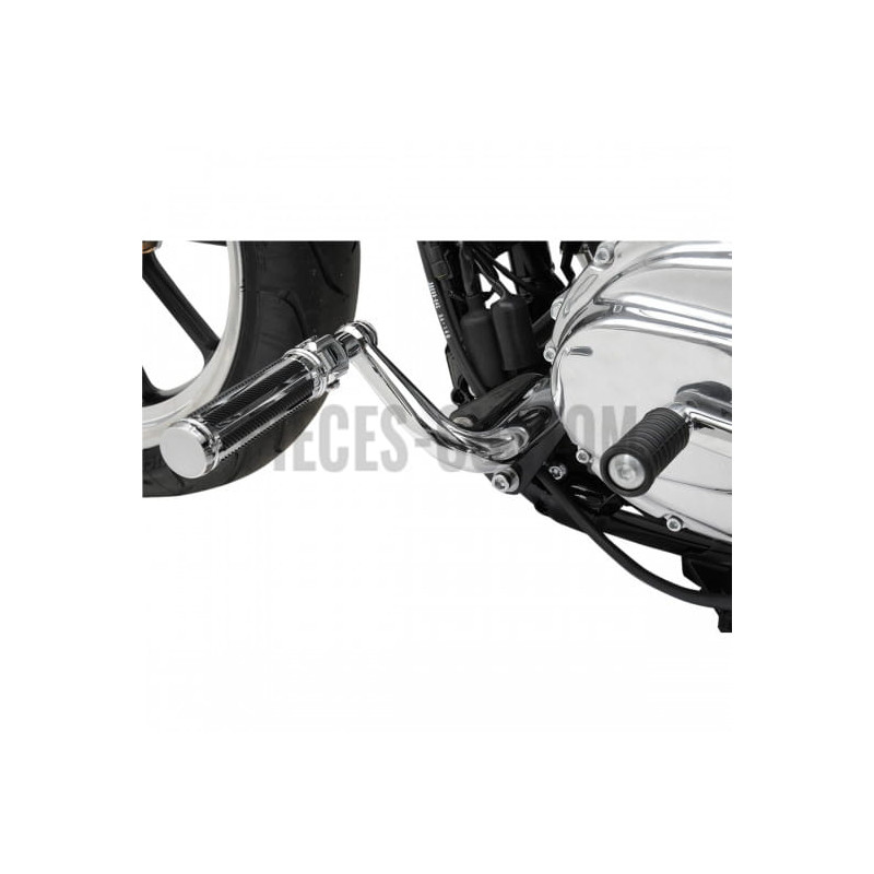 Barre-de-repose-pied-d-autoroute-chromé-Sportster-2004-à-2020-ref-16240124
