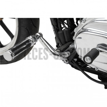 Barre-de-repose-pied-d-autoroute-chromé-Sportster-2004-à-2020-ref-16240124