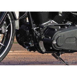 Commandes-avancées-Rubber-Noires-court-pour-Dyna-de-1999-à-2017-ref-656225