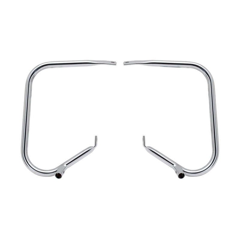 Pare-cylindre-V-Twin-arrière-chromé-pour-Touring-de-1997-à-2008-ref-789578