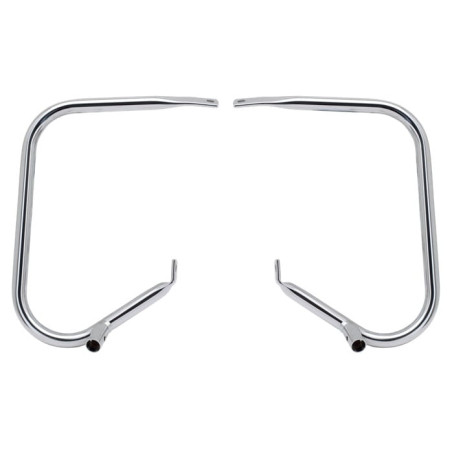 Pare-cylindre-V-Twin-arrière-chromé-pour-Touring-de-1997-à-2008-ref-789578