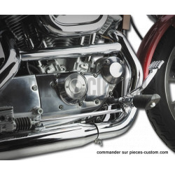 Commandes avancées Chromées pour Sportster de 1991 à 2003