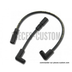 Cables de bougie Accel 8.8mm Noir FLH de 1985 à 1998