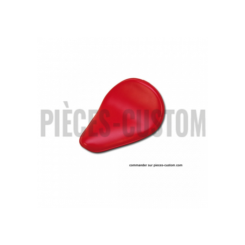 Selle-Solo-Slimline-Etroite-Rouge