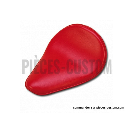 Selle-Solo-Slimline-Etroite-Rouge