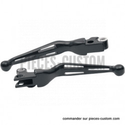 Kit-de-leviers-fendus-noir-mat-pour-Big-twin-et-Sportster-de-1996-à-2017
