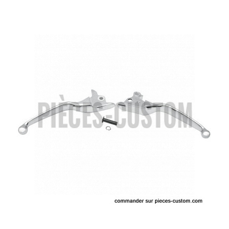 Kit-de-leviers-chromés-pour-Sportster-de-2004-à-2013