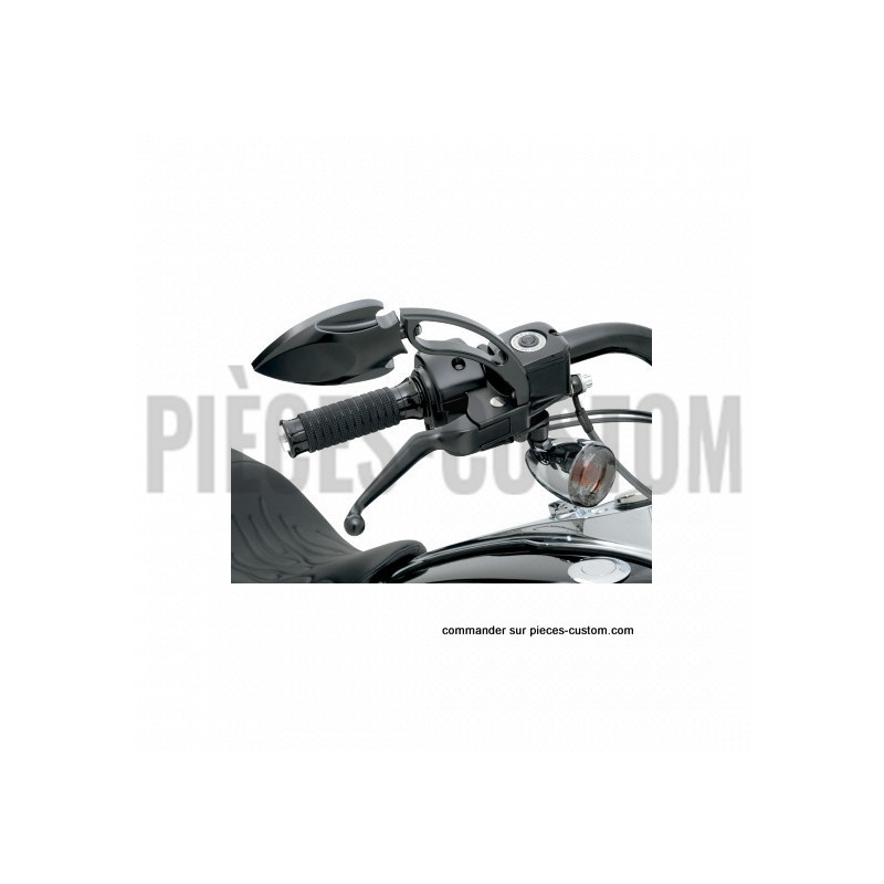 Kit-de-leviers-noir-mat-pour-Sportster-de-2004-à-2013