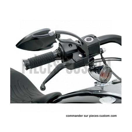 Kit-de-leviers-noir-mat-pour-Sportster-de-2004-à-2013