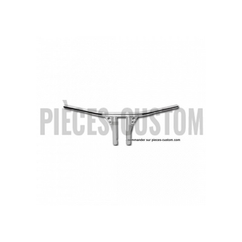 Guidon-1-1/4"-T-Bar-Santee-Hauteur-8"-Chromé