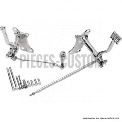 Commandes avancées Chromées pour Sportster de 1987 à 2003