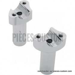 Riser-droit-chromé-de-9-cm-de-haut