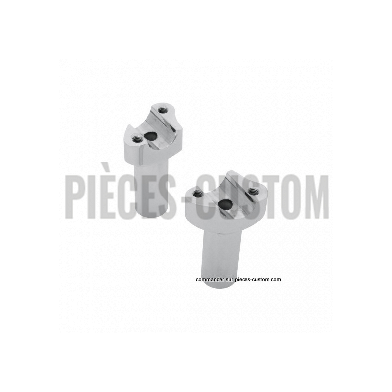 Riser-droit-chromé-de-9-cm-de-haut
