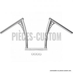 guidon-1"-king-ape-hanger-hauteur-12"-chromé-pour-springer