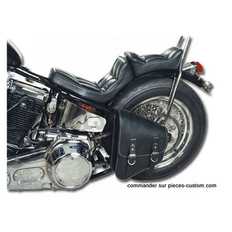 Sacoche-Solo-La-Rosa-Softail-Rigide