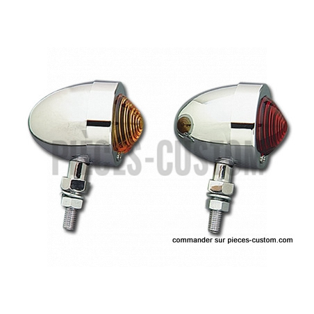 Clignotant-Bullet-Custom-cabochon-rouge