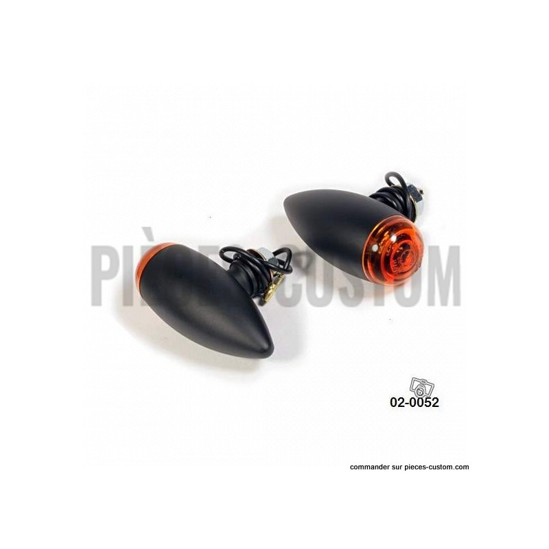 Clignotants-Bullet-Smooth-Custom-Noir-Shin-Yo