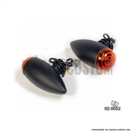 Clignotants-Bullet-Smooth-Custom-Noir-Shin-Yo