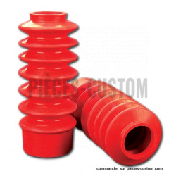 Soufflets  rouge pour Dyna avant 2006 D.49