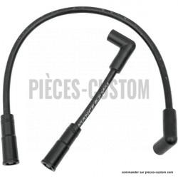 Cables de bougie 8.8mm Noir Dyna de 1999 à 2017