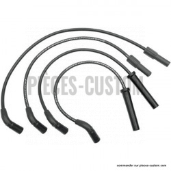 Cables de bougie 8.8mm Noir Sportster 1200S de 1998 à 2003