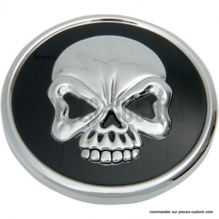 Bouchon-de-réservoir-Skull-chromé