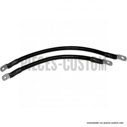 Kit de câbles de batterie noir pour Sportster de 1986 à 2003