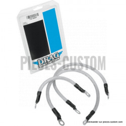 Kit de câbles de batterie clair pour Sportster de 2004 à 2009