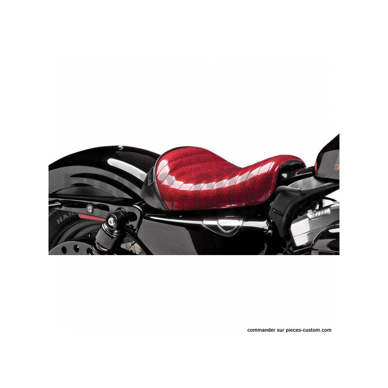 Selle-Bare-Bones-Metalflake-rouge