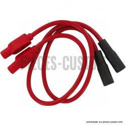Cables de bougie Taylor 8mm Rouge Touring sportster 1999 à 2008