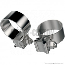 Colliers-d-échappement-inox-1"-3/4