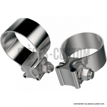 Colliers-d-échappement-inox-1"-3/4