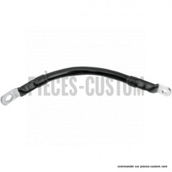 Cable de batterie noir longueur 178mm