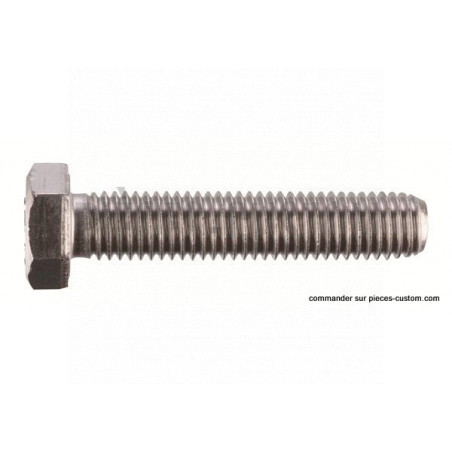 Vis-Tête-hexagonale-3/8-16-X-1"-1/4-chromé