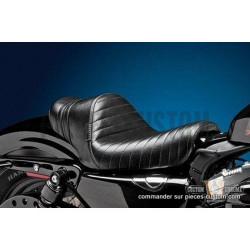 Selle solo Stubs Spoiler noir pour Sportster XL de 2007 à 2009