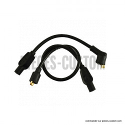 Cables de bougie Taylor Noir Sportster de 2007 à 2020