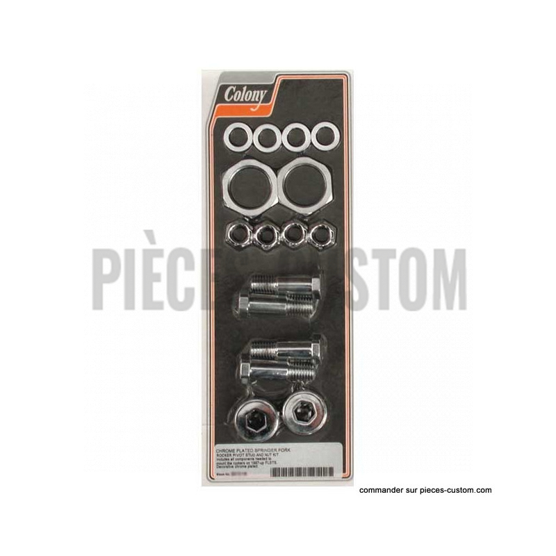 Kit-vis-chrome-fourche-springer