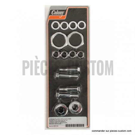 Kit-vis-chrome-fourche-springer