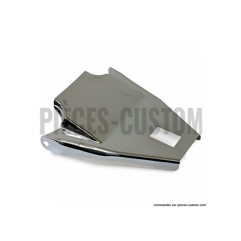 Cache-dessous-de-selle-chrome